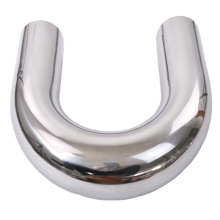 polished  surface 180 degree stainless steel mandrel elbow bends pipe